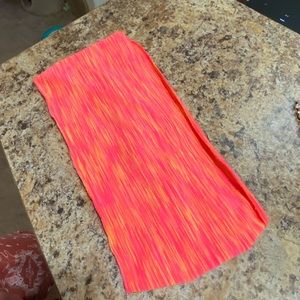 Orangey Pink Headband